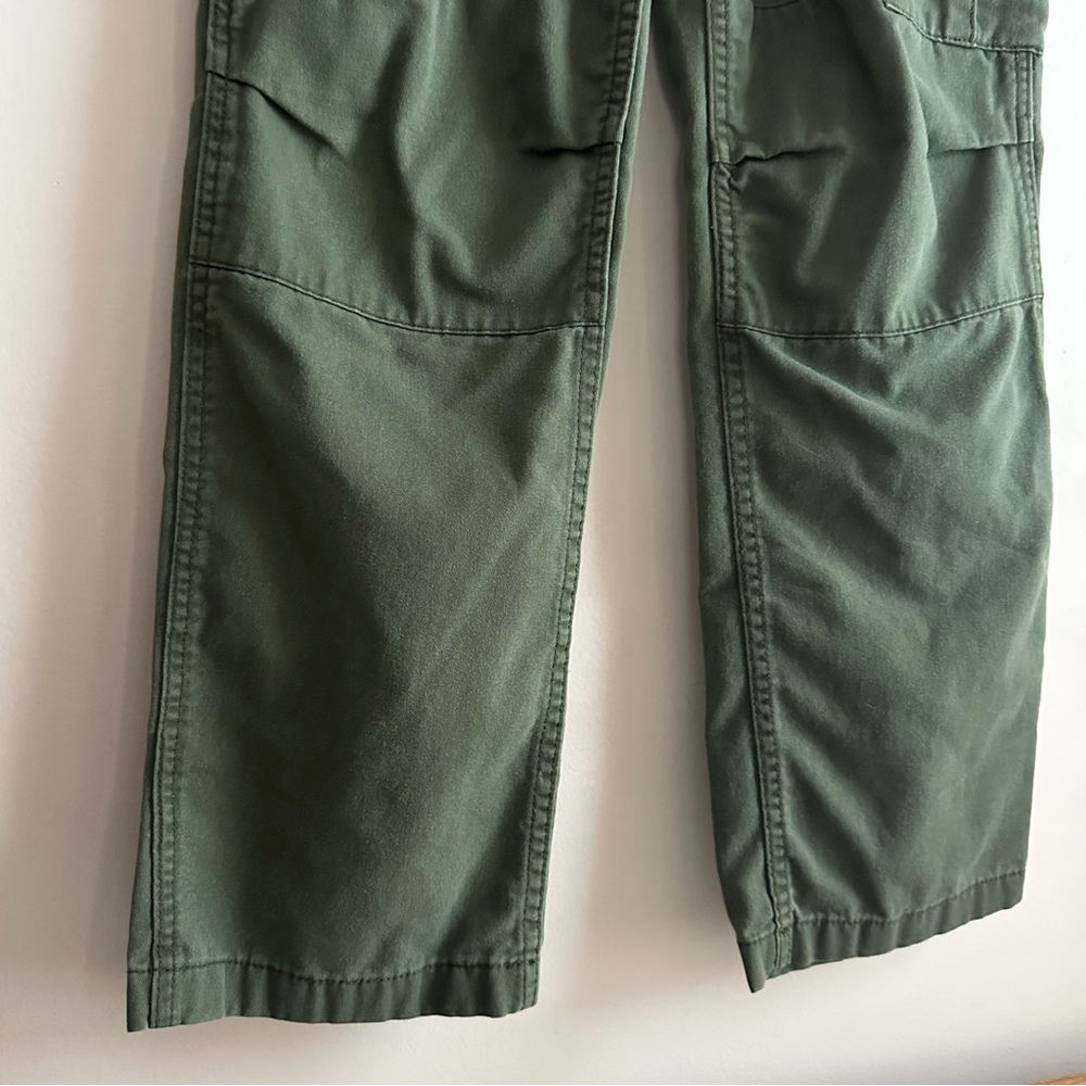 John Galt Green Cargo Straight Leg Pants - Picture 5 of 9
